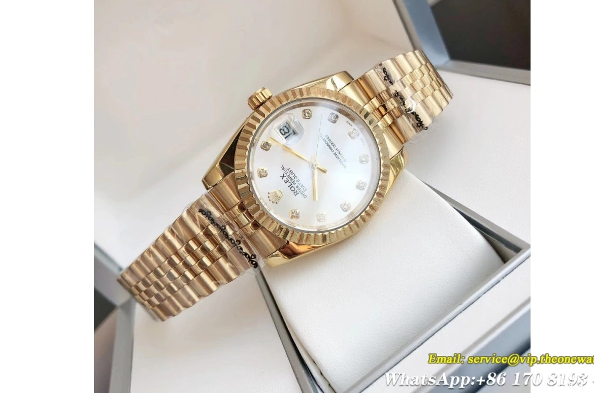 Dia 28mm Silver Jub Datejust GDF MY8215 YG 36 YG 0225